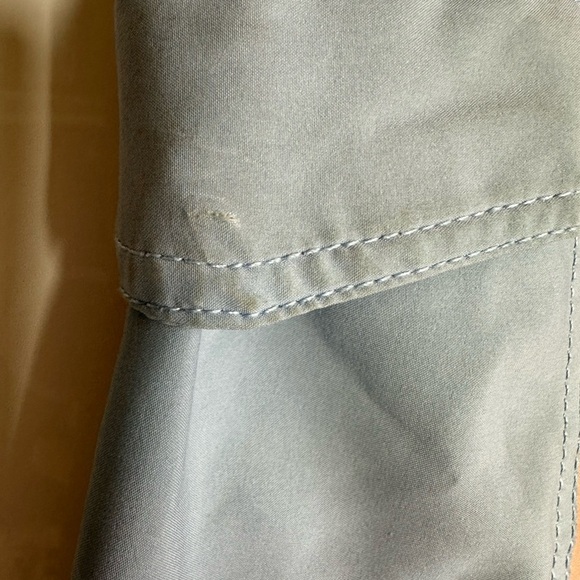 RVCA Board Shorts Size 34 Gray Orange - Picture 3 of 8